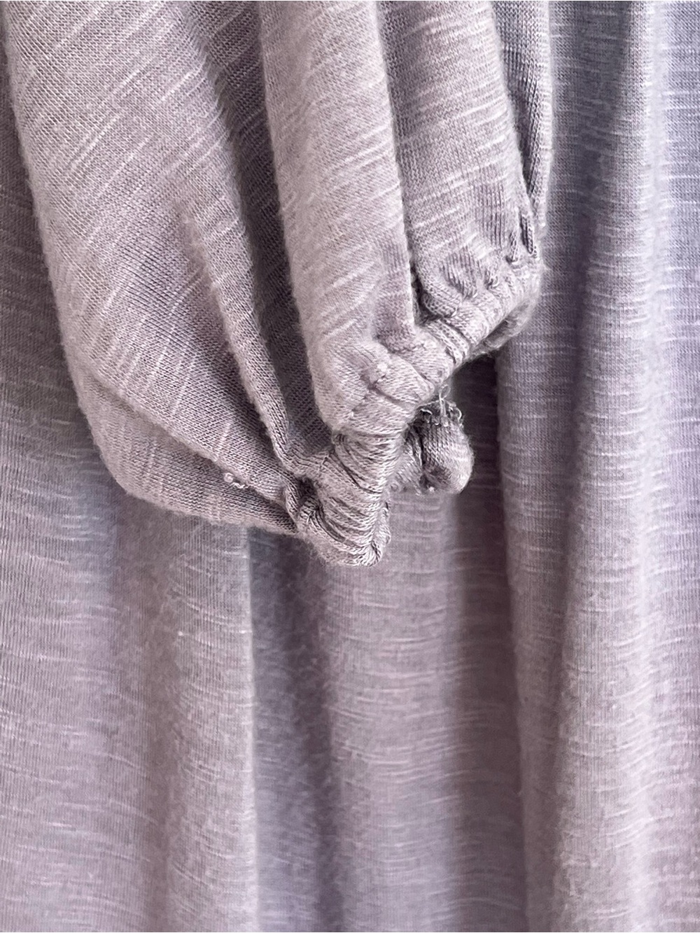 Max Jeans Lavender Lace Yoke Boho Peasant Top Long Sleeve Medium - Picture 4 of 7